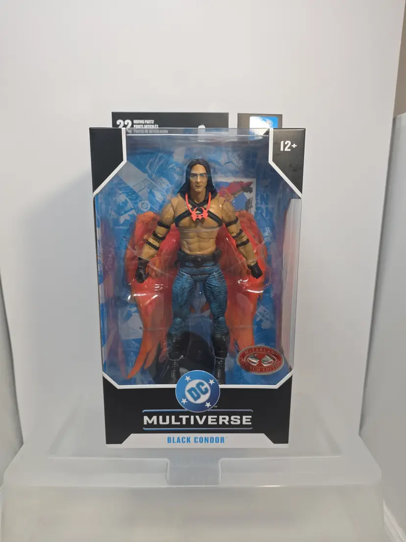 McFarlane DC Multiverse Black Condor (DC Classic) Red Platinum Chase NIB (C4)