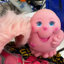 Pink Snugglebummz Needs Hair Reglued