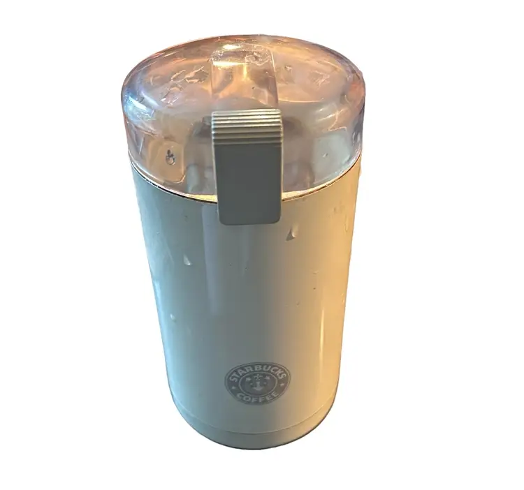 Starbucks Brand Logo Bosch Electric Blade Coffee Bean Grinder Tested Works
