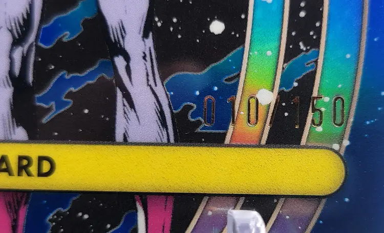 2026 Topps Finest Fantastic Four Wizard #50 Blue Refractor /150