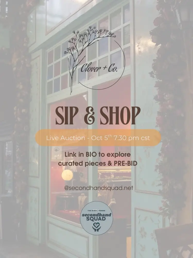 Sip & Shop Live Auction