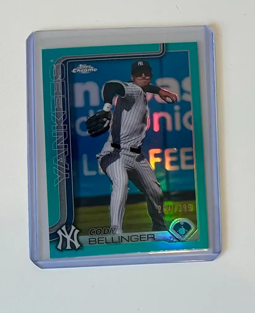 Cody Bellinger Teal Refractor /299 New York Yankees