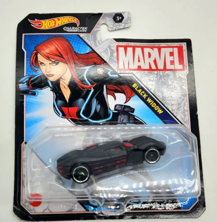 Sealed Hot Wheels Marvel Black Widow Character Car Version New Release