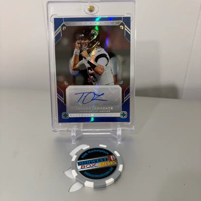 Trevor Lawrence - 2025 Photogenic Auto /49 - Jacksonville Jaguars