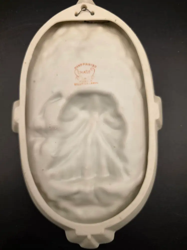 Antique Ceramic Plaque Wall Art