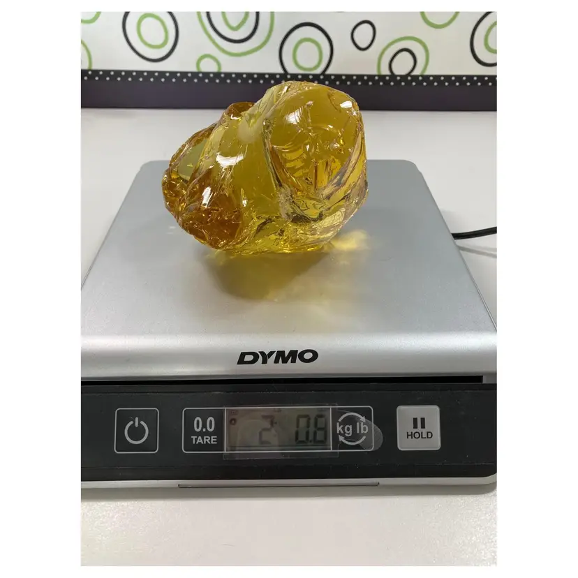 Amber Slag Glass from Fenton Cullet