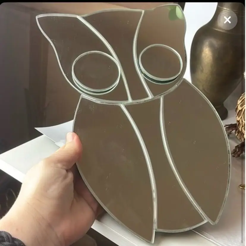 Owl Mirror- 12 Inches