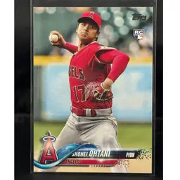 Shohei Ohtani 2018 Topps Update Pitching