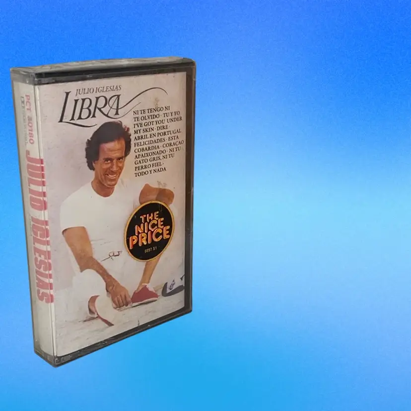 JULIO IGLESIAS Libra Cassette Tape, Sealed , Read Description