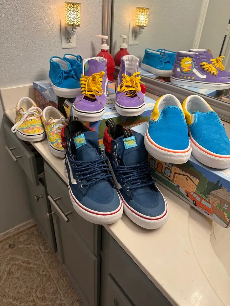 5 Simpsons Vans Shoes