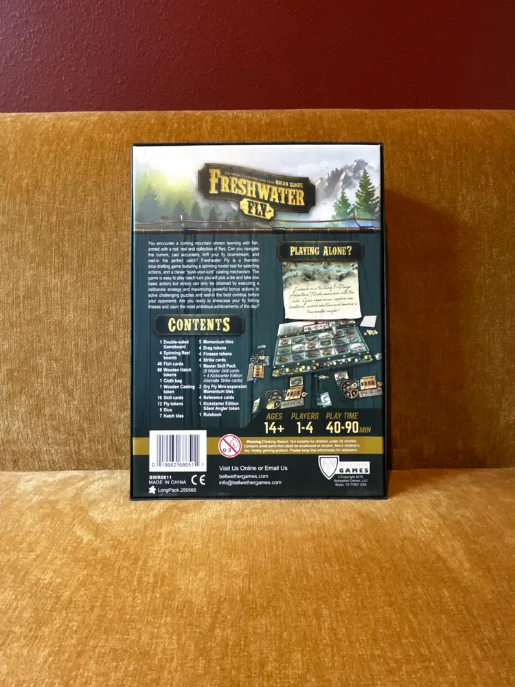 Freshwater Fly : Cast & finesse your line to hook & reel in the most lucrative fish in the river.