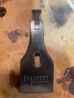 Sargent VBM #409, #414, #9, or #14 Bench Plane Lever Cap – 2 Inch