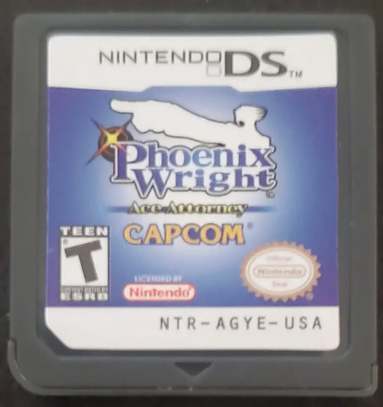 Phoenix Wright Ace Attorney Video Game Cartridge Nintendo DS