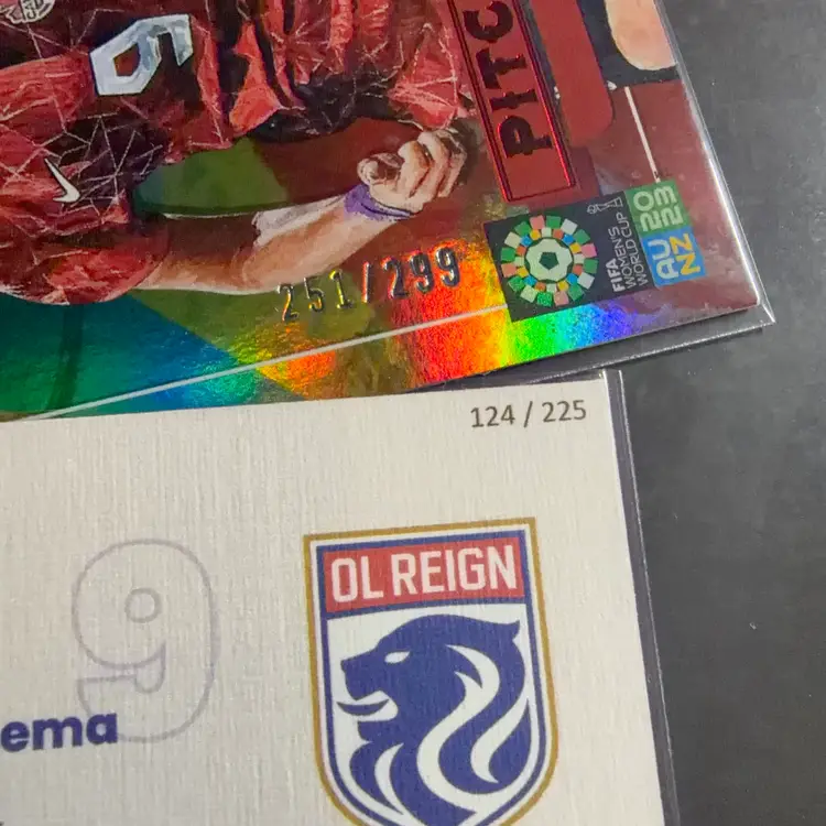 Jordyn Huitema Lot - 2022 Parkside Paramount 124/225 OL Reign - 2023 Women’s World Cup Soccer 251/299 - Canada National Team