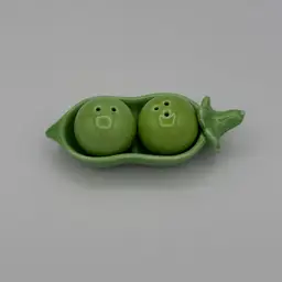 Two Peas in a Pod Salt and Pepper Shakers
