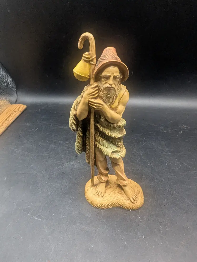 Vintage Fontanini Samual Shepherd Figure #105 Depose Italy 5” Nativity Collection EUC.