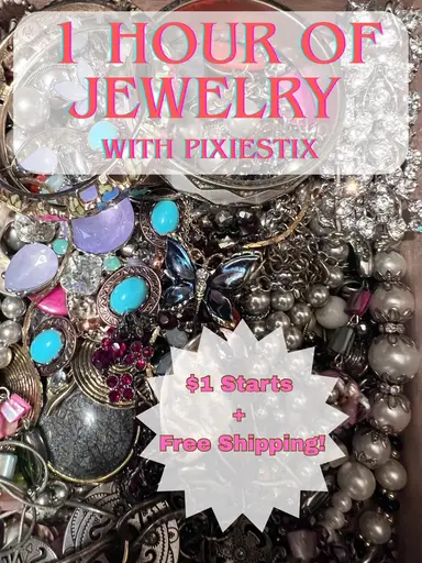 $1 Starts On Jewelry + Free Shipping!