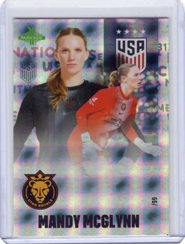 2025 Parkside Club & Country Mandy McGlynn Laser Grid Foil /99