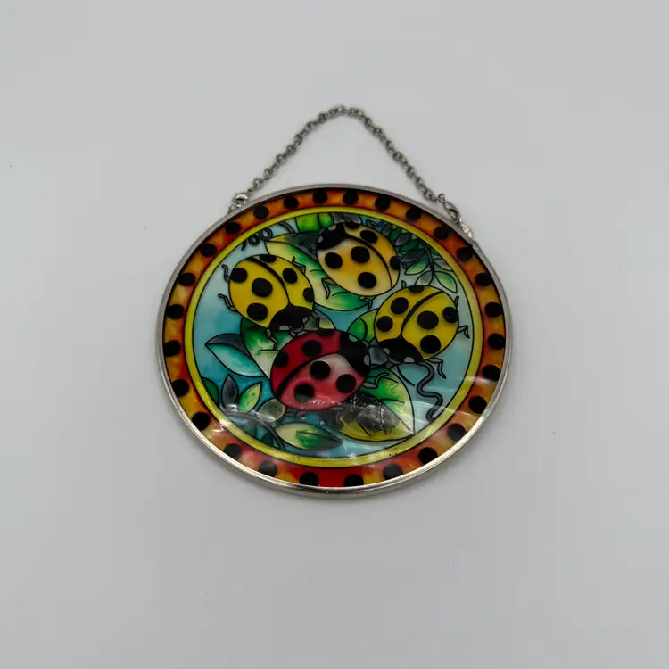 Lady Bug Sun Catcher