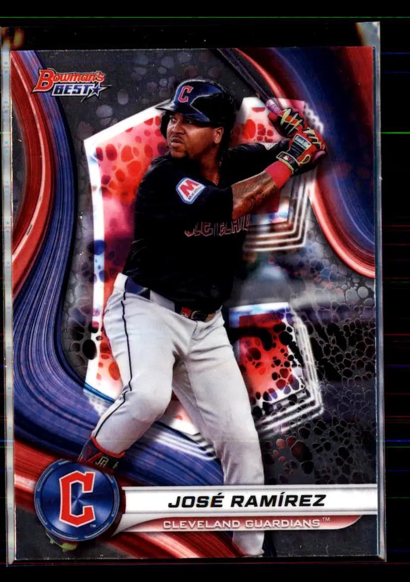 Jose Ramirez 2024 Bowman's Best #23 - (113) - Cleveland Guardians