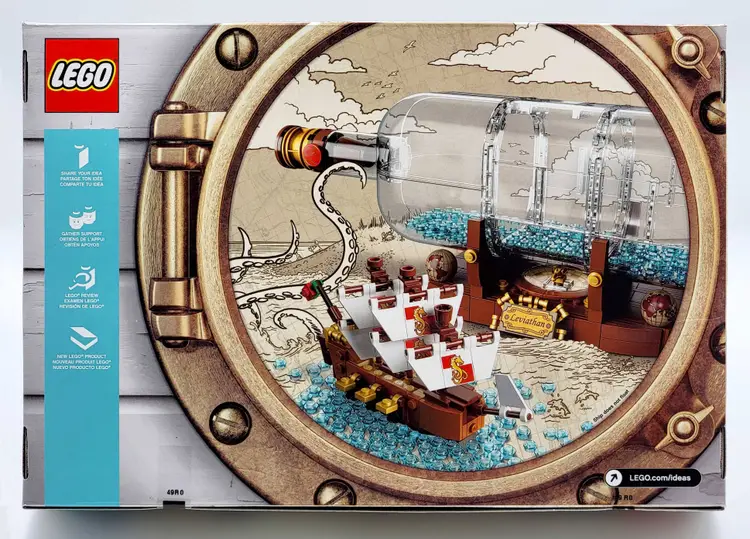 LEGO Ideas: Ship in a Bottle 92177, sealed set