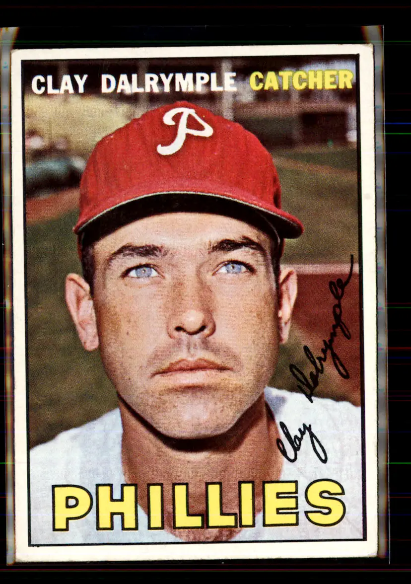 Clay Dalrymple 1967 Topps #53 - (144) - Philadelphia Phillies