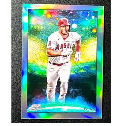 Mike Trout - Stars In the Night - 2023 Topps Chrome Cosmic - Los Angeles Angels