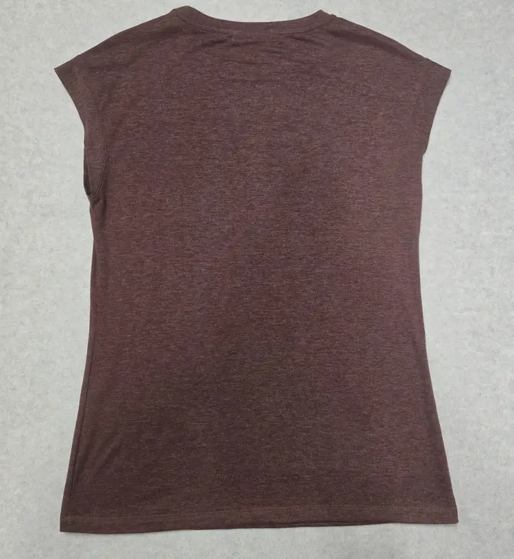 Automet Sleeveless Top Womens S Burgundy