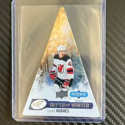 2024 Upper Deck Luke Hughes Depth Of Winter DW-55