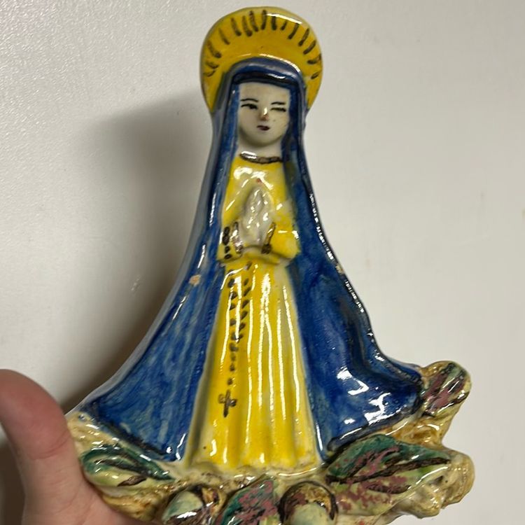 Vintage Handmade Pottery Mary