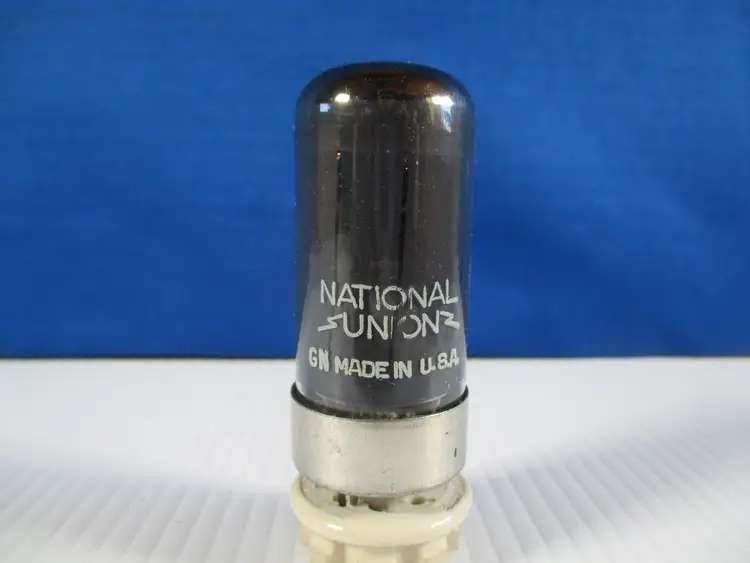 National 7C5 Vacuum Tube Loctal tube New Dark Glass TV-7 Tested Strong