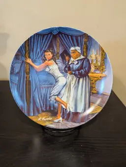 Gone With The Wind  Limited Edition Collectors Plate
