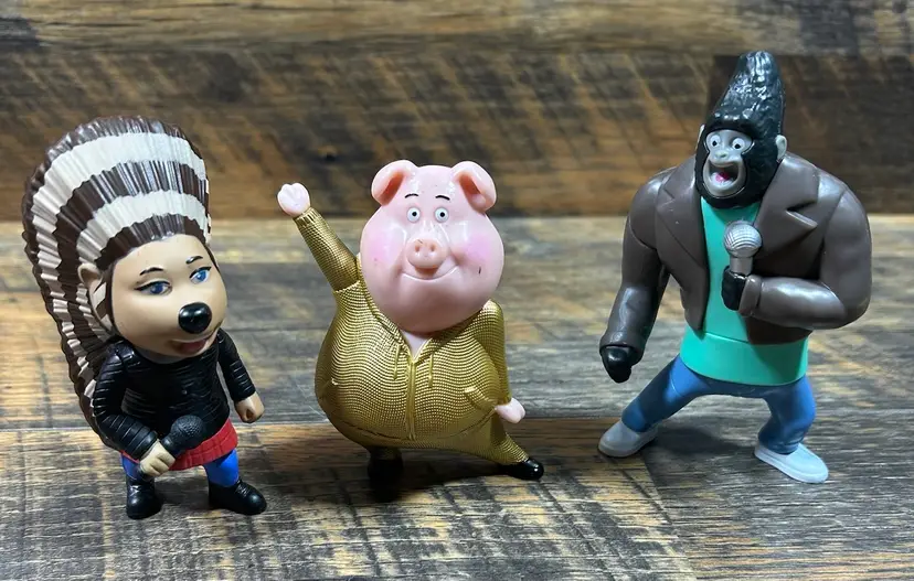 Sing Characters McDonalds (lot of 3)