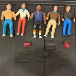 A-Team Action Figures From The 80S