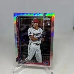 2025 Topps Chrome Update Series - James Wood (RC) - 2025 All-Star Game #ASGC-39 Washington Nationals