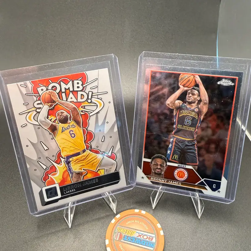 Lebron & Bronny Topps & Donruss Los Angeles Lakers??