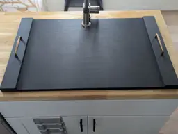 Rustic Farmhouse Sink Cover | Noodle Board