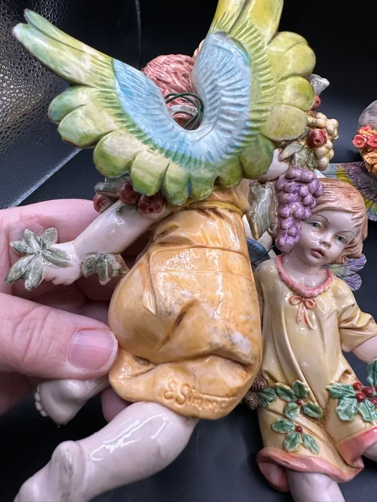 Fontanini angel figurines 4 seasons