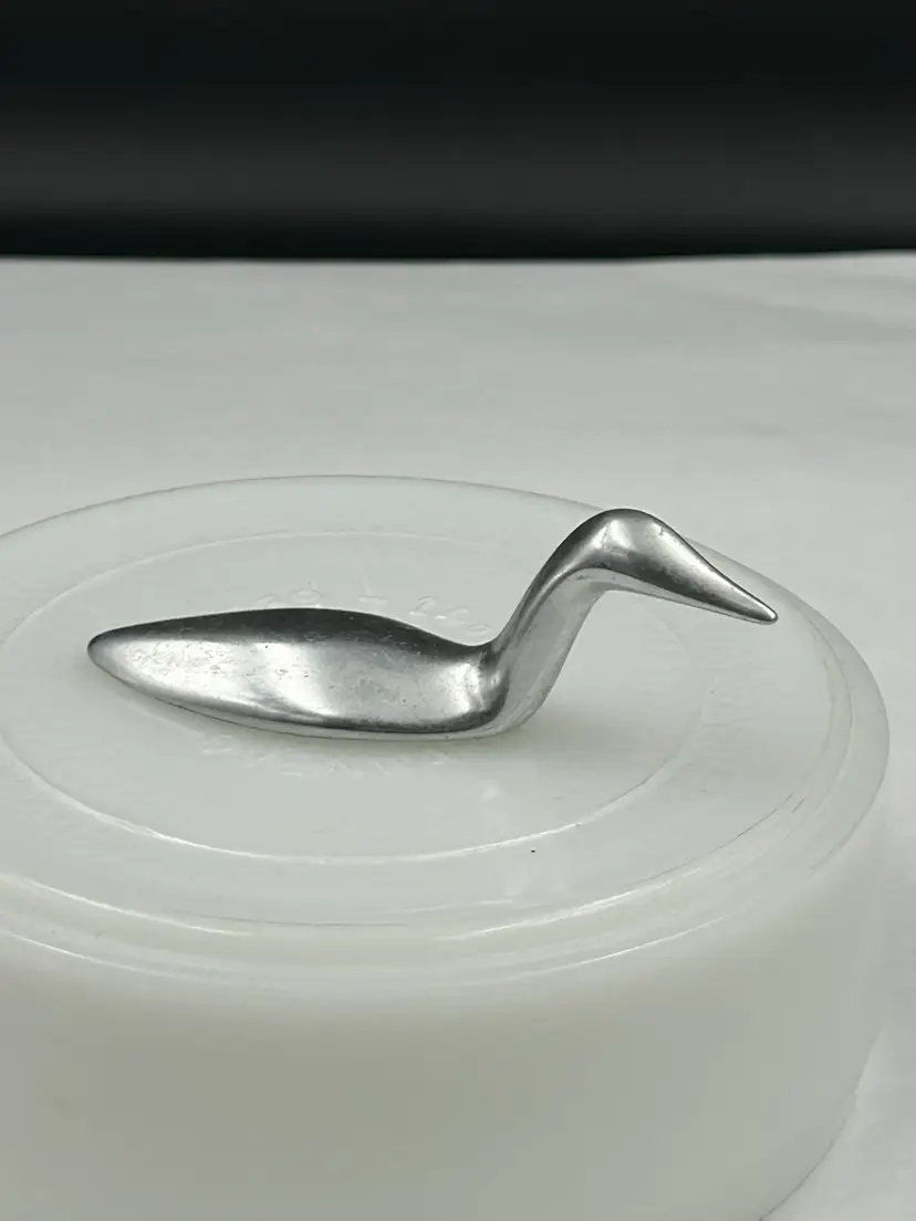 Collectible Hoselton Signed Canadian, Aluminum Small Goose Bird Figurine