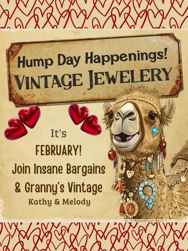 Melody & Kathy It’s A HUMP Day 2-fer! Vintage Jewelry 🐫