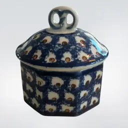 Boleslawiec Polish Pottery Trinket Dish (Polish Stoneware)