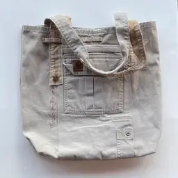 MADE BY ME: Durable Carhartt Jeans Tote