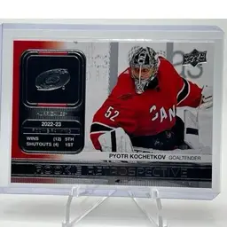 Pyotr Kochetkov 2023-2024 Upper Deck Series One Rookie Retrospective Carolina Hurricanes