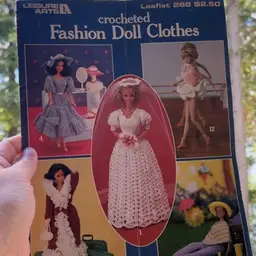 Crocheted Pattern Book Barbie