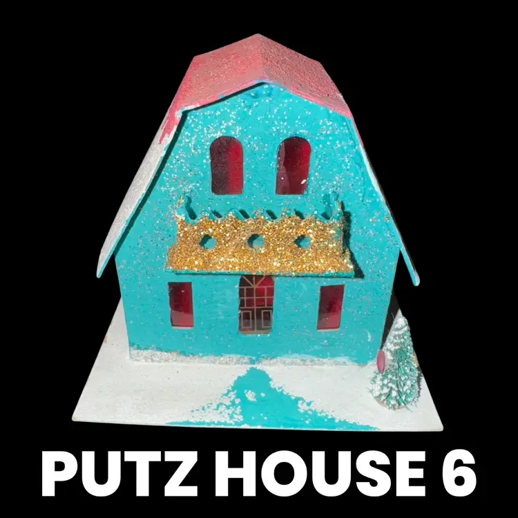 Vintage Putz House