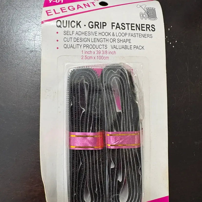 Quick Grip Fasteners Black