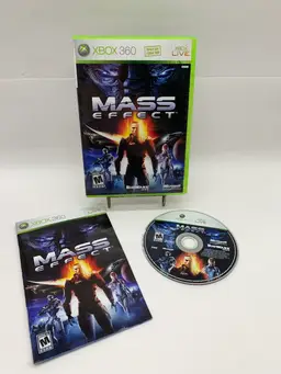 Xbox 360 Mass Effect Video Game Complete Tested