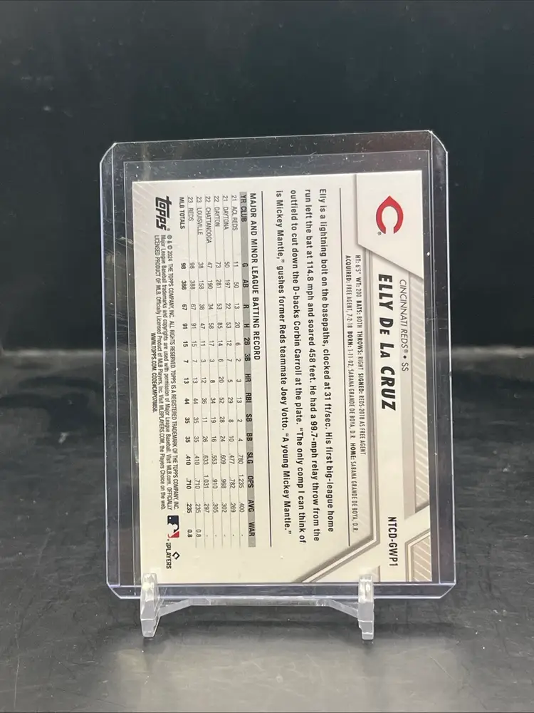 2024 Topps Trading Card Day Elly De La Cruz RC Cincinnati Reds