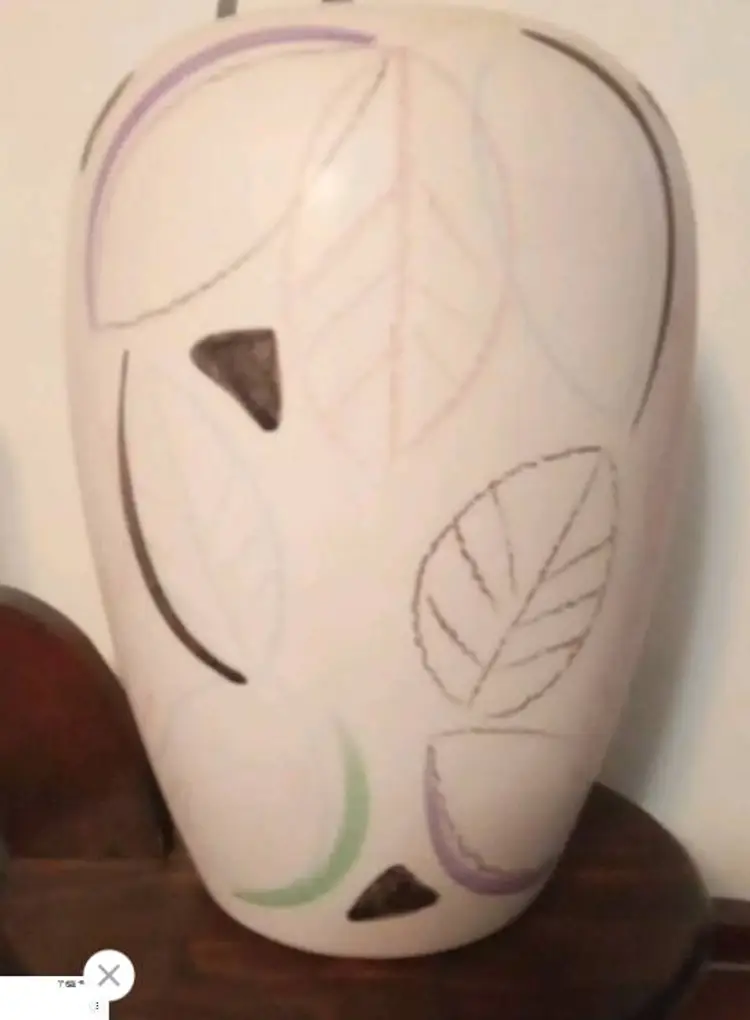 W.Germany Scheurich Keramik Studio Heinz Siery Design Mid Century Art Pottery Vase