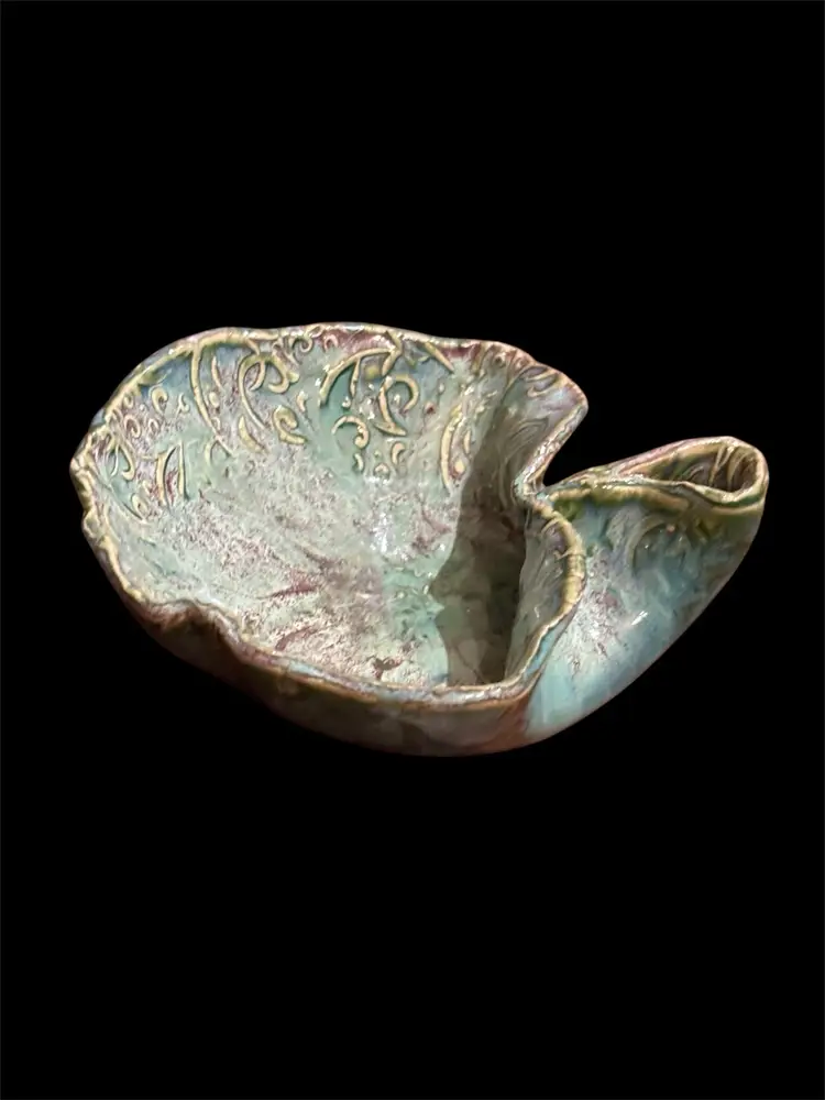 Rare M.Wood Signed Art Pottery